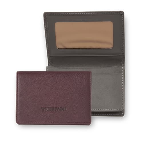 Genuine Leather Thin Business Card Case